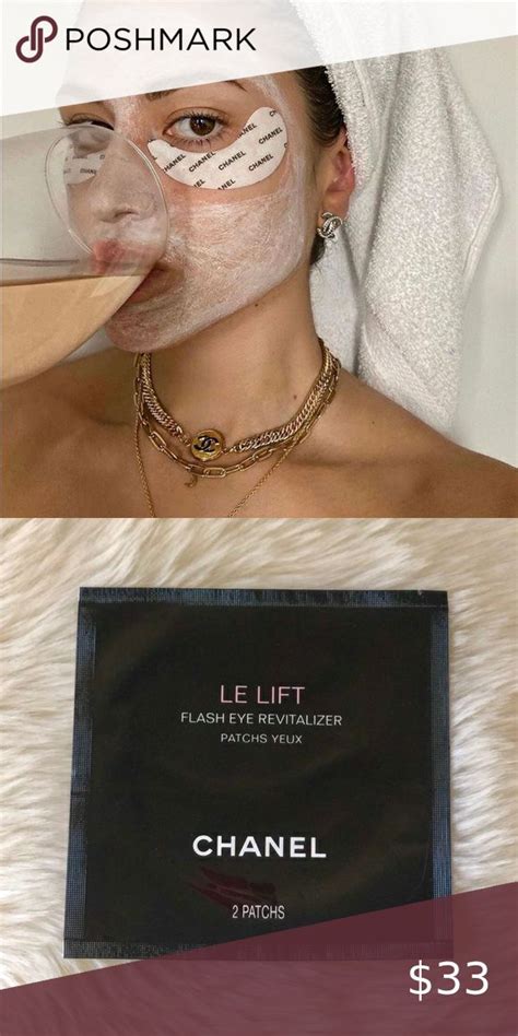 chanel under eye|Chanel le lift patches.